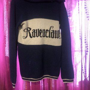 Harry Potter Ravenclaw Knitted V-Neck Hoodie